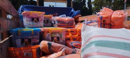 Korpri Lamongan Salurkan 5 Ton Beras Untuk Warga Terdampak Banjir