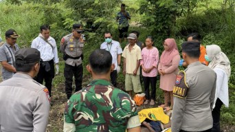 Seorang Pria Ditemukan Tewas di Sungai Irigasi Persawahan Kediri