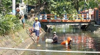 Kali Sumargo Lamongan Bakal Disulap Jadi Area Pemancingan Keluarga