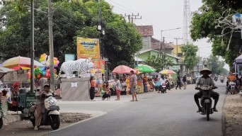Viral Patung Macan Putih Berkah untuk Balongjeruk Kediri, Ekonomi Desa Terangkat