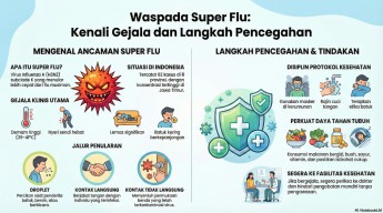 Pemkot Surabaya Terbitkan SE Kewaspadaan Super Flu, Tingkat Penularan Lebih Cepat