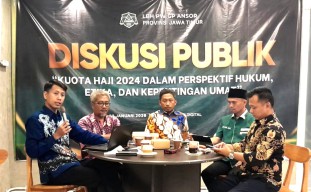Diskusi Publik Kuota Haji 2024: LBH Ansor Jatim Sebut Penetapan Tersangka Gus Yaqut Belum Sesuai Hukum
