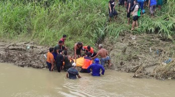 Bocah Sambeng Tenggelam di Kali Lamong Ditemukan Sejauh 15 Km dari Titik Awal