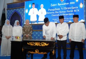 Safari Ramadan Pangdam V/Brawijaya di Lamongan Bawa Pesan Harmonisasi TNI