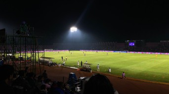 Persik Kediri Tertinggal 1-2 dari Bhayangkara FC di Babak Pertama