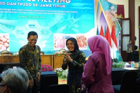 Hadiri High Level Meeting TPID dan TP2DD se-Jatim, Ini Langkah Pemkab Kediri Cegah Inflasi