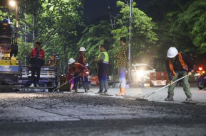 Ruas Jalan Langganan Banjir di Surabaya Mulai Diperbaiki