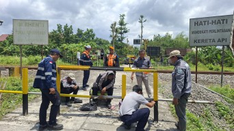 KAI Daop 7 Madiun Tutup Perlintasan Sebidang di Blitar, Tegaskan Komitmen Zero Accident
