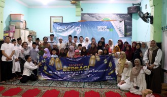 Sportrip Gerakkan Komunitas, Gandeng Kahf Sambangi Panti Asuhan di Surabaya