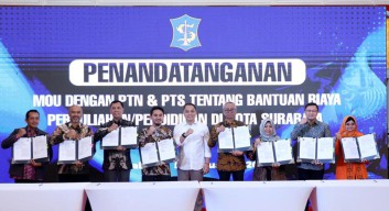 Kabar Gembira! Pemkot Surabaya Guyur Ratusan Beasiswa untuk Mahasiswa Untag