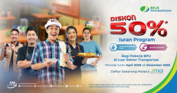 Buruan Cek! Diskon Iuran BPJS Ketenagakerjaan Pekerja Lepas Mulai April