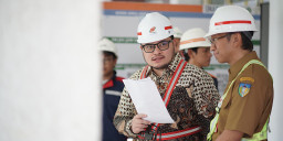 Mas Dhito Cek Progres Rehabilitasi Gedung Pemkab Kediri