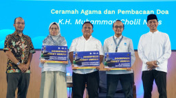 Ikut Halalbihalal, Tiga Sivitas ITS Surabaya Dapat Hadiah Umroh