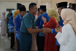 Perkuat Silaturahmi Koarmada II Hadiri Halal Bihalal PPAL di Surabaya