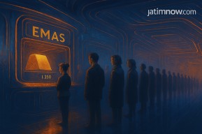 Harga Emas Antam Turun, Segini di Indonesia