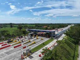 Volume Kendaraan Keluar Gerbang Tol Madiun Melonjak 212 Persen