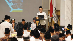 Menteri Haji dan Umroh Hadiri Manasik Haji di Kota Blitar, Ini Pesannya