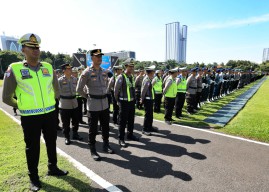 Belasan Ribu Personel Gabungan Siap Amankan Mudik Jatim 2026