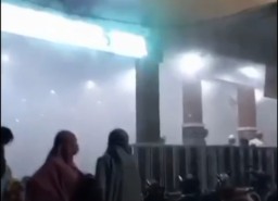 Ledakan di Masjid Pesona Regency Jember, Jemaah Tarawih Berhamburan