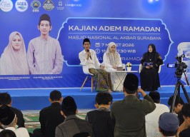 AQUA Gelar Kajian Adem Ramadan di Masjid Al Akbar Surabaya