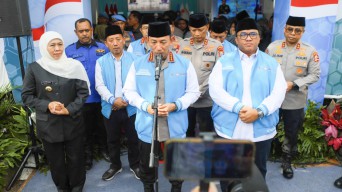 Safari Ramadan Bersama KSPSI, Khofifah Ingatkan Pengusaha Bayar THR Tepat Waktu