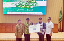 Kado Ramadan, 500 Marbot di Sidoarjo Dapat Asuransi Kecelakaan dan Kematian