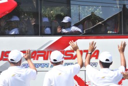 Foto: Pemberangkatan Mudik Gratis PTPN I Regional 5 Surabaya