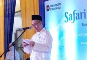 Bawa Semangat The Mantap Ways, Bos Bank Mandiri Taspen Sambangi Nasabah Riau
