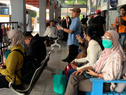Puncak Arus Balik di Tulungagung Usai, Penumpang di Terminal Mulai Turun