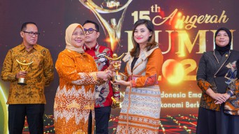 PTP Nonpetikemas Sabet Penghargaan National Hub Port & Connectivity