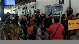107 Ribu Pemudik Tiba di Stasiun Wilayah Daop 7 Madiun, Kediri Nomor 3 Terbanyak