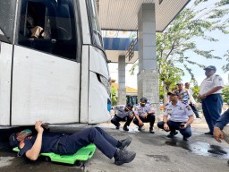 Dishub Surabaya Intensifkan Ramp Check Bus Jelang Arus Mudik Lebaran 2026