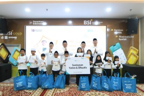 Ramadan Berbagi, BSI Salurkan Santunan untuk 5.000 Anak Yatim