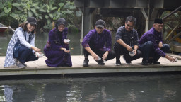 Wisata Sumber Banteng, Destinasi Air Favorit di Kota Kediri Saat Libur Lebaran