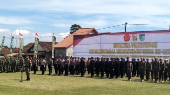 TMMD ke-127 di Gadungan Kediri Ditutup, Proyek Jalan Tembus Tuntas