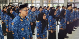 Hari Ini ASN Kabupaten Kediri Mulai WFH dengan Sistem Pengawasan Ketat