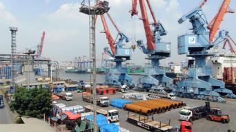 Ribuan Ton Bahan Baku Baja Masuk Tanjung Priok