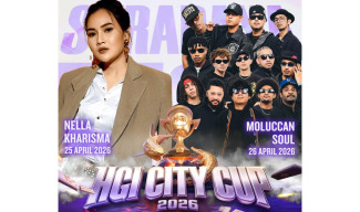 Nella Kharisma dan Mollucan Soul Ramaikan HGI City Cup Surabaya