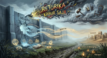 Retorika Kabur Saja dan Krisis Etika Kepemimpinan