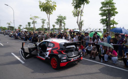 Toyota Sapu Bersih Sprint Rally Sumut