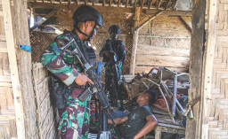 Aksi Kilat Prajurit Hiu Petarung Yonif 3 Marinir di Baluran