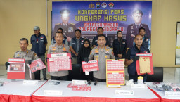 Selama Bulan Maret, Polresta Sidoarjo Ungkap 19 Kasus Narkoba