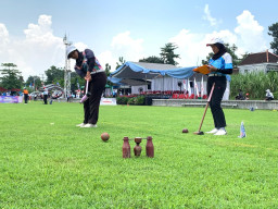 Ratusan Atlet Woodball Jawa Timur Ikuti Kejurprov di Tulungagung