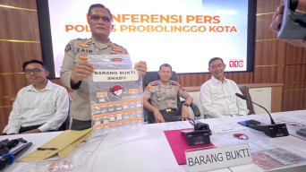 Jaringan Sabu Probolinggo Digulung Polisi, 9 Tersangka Diamankan