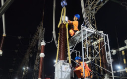 Antisipasi Gangguan Fatal, PLN Gercep Ganti Komponen Vital 150kV GI Grati