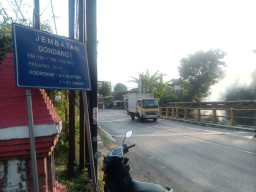 Perbaikan Jembatan, Akses Jalan Nasional Tulungagung-Trenggalek Bakal Ditutup