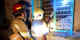 Rumah di Kediri Terbakar Gegara Obat Nyamuk Saat Pemilik Pergi Mancing