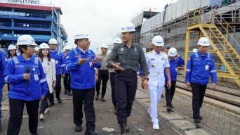Menko AHY Tinjau PT PAL, Perkuat Industri Maritim dan Galangan Kapal Nasional