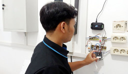 Mahasiswa ITS Ciptakan Alat Deteksi Dini Kebakaran Listrik