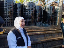 Hampir Setahun, Hibah Aspal Dari Khofifah Belum Digunakan Pemkab Tulungagung